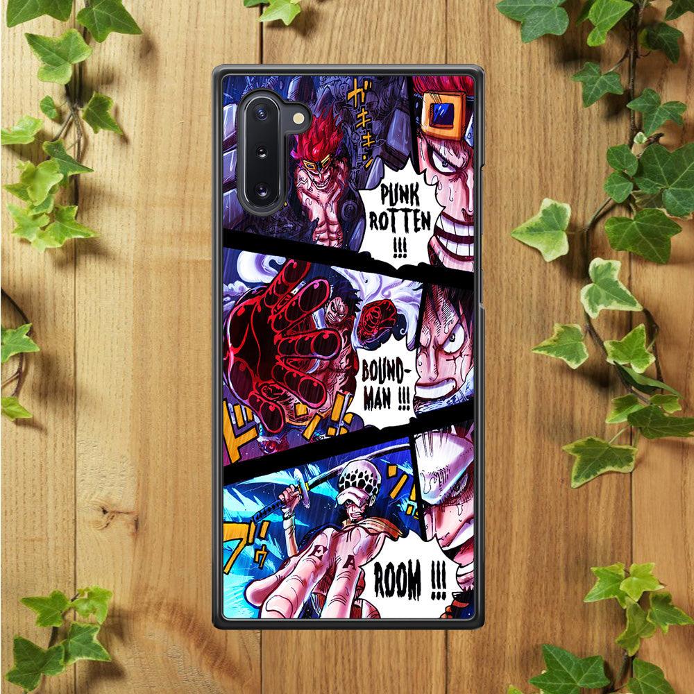 One Piece Luffy Kid Law Comic Samsung Galaxy Note 10 Case-Plastic / Full Wrap (3D Case)-Xtracase