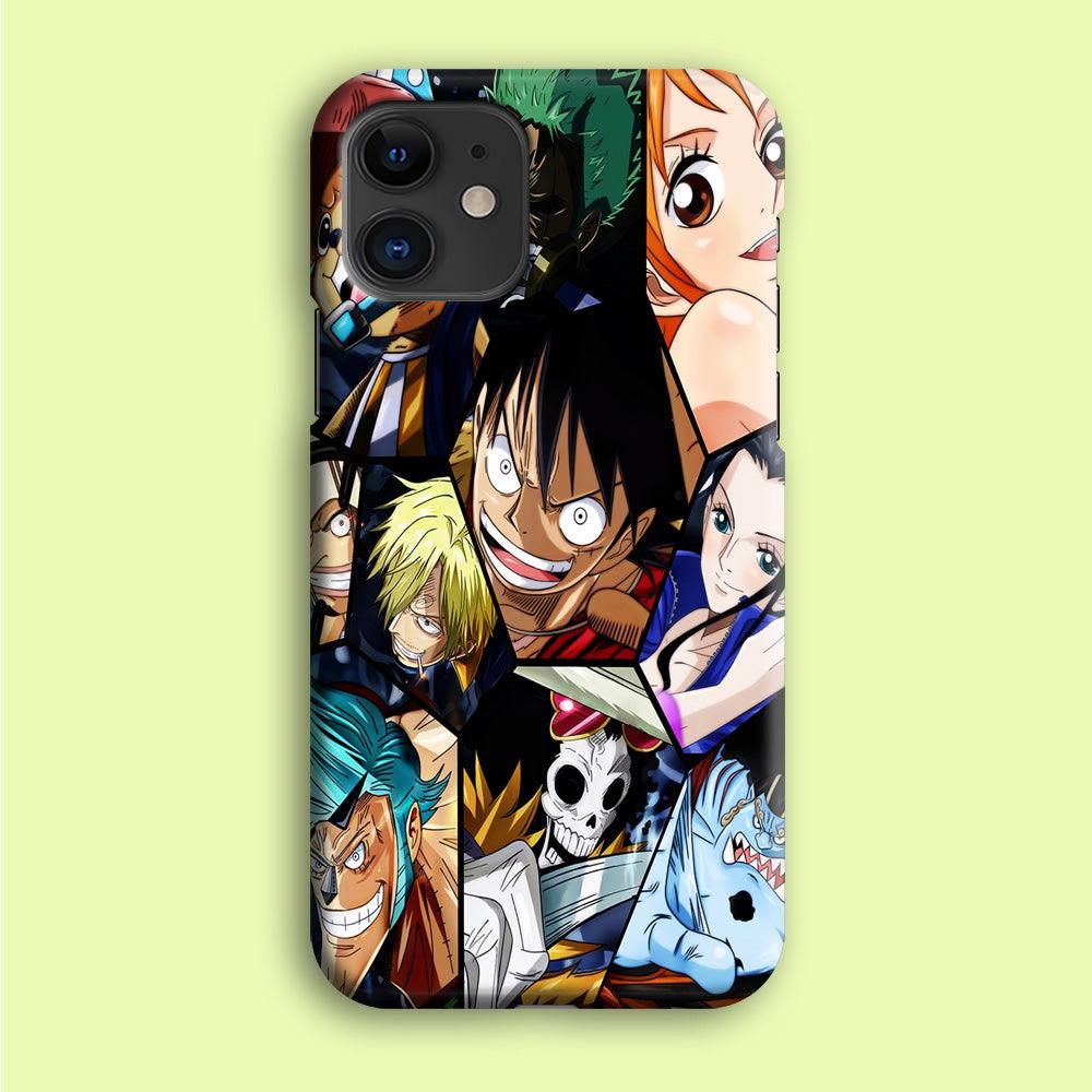 One Piece Mugiwara Crew Pirates iPhone 12 Mini Case-Plastic / Full Wrap (3D Case)-Xtracase