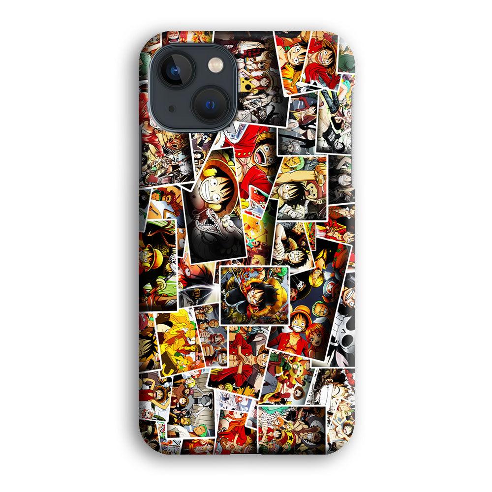 One Piece Photo Collection iPhone 13 Mini Case-Plastic / Full Wrap (3D Case)-Xtracase