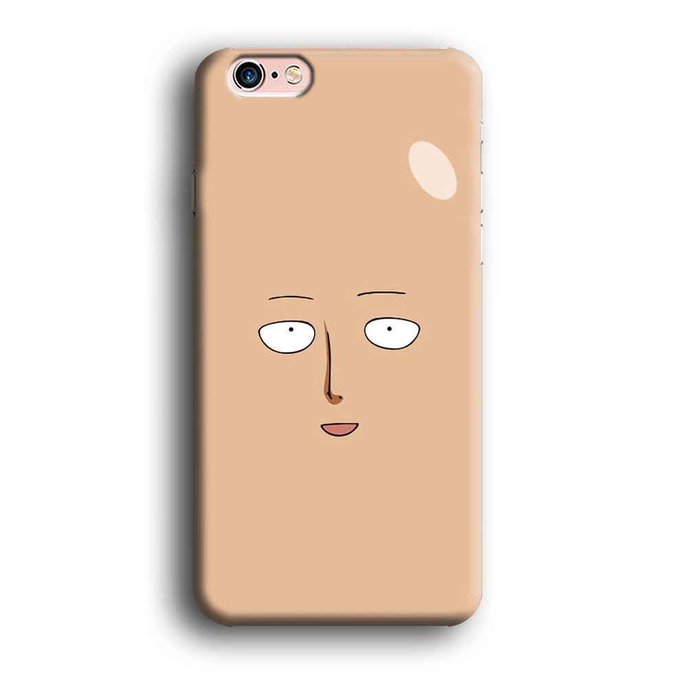 One Punch Man Saitama Face iPhone 6 | 6s Case-Plastic / Full Wrap (3D Case)-Xtracase