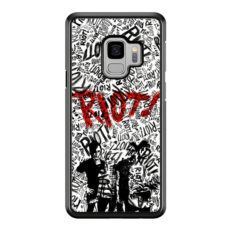 Paramore Riot! Samsung Galaxy S9 Case-Rubber / Black (2D Case)-Xtracase