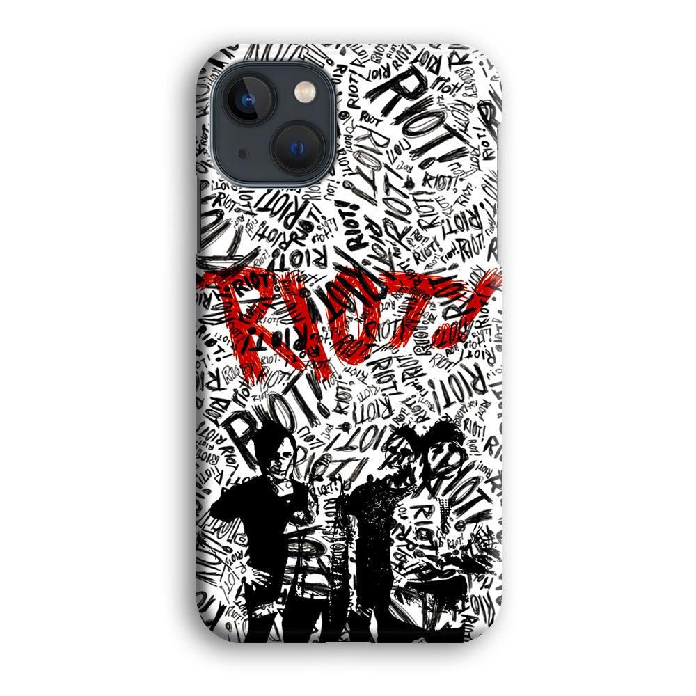 Paramore Riot! iPhone 13 Case-Plastic / Full Wrap (3D Case)-Xtracase