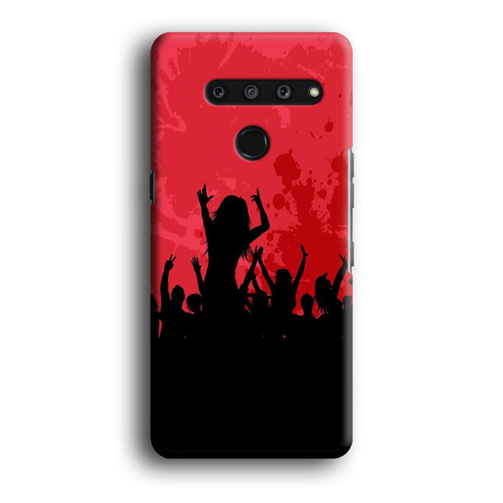 Party Silhouette LG V50 3D Case-Xtracase