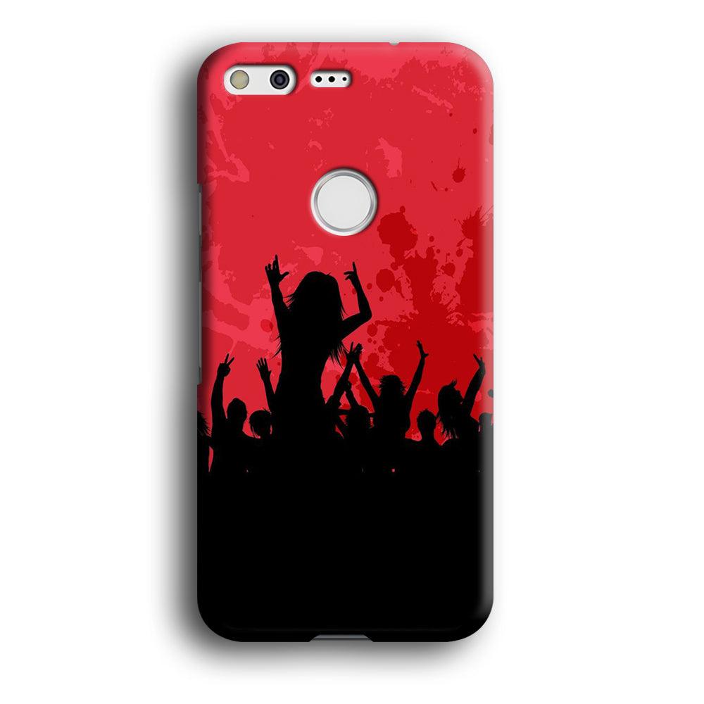 Party Silhouette Google Pixel 3D Case-Xtracase