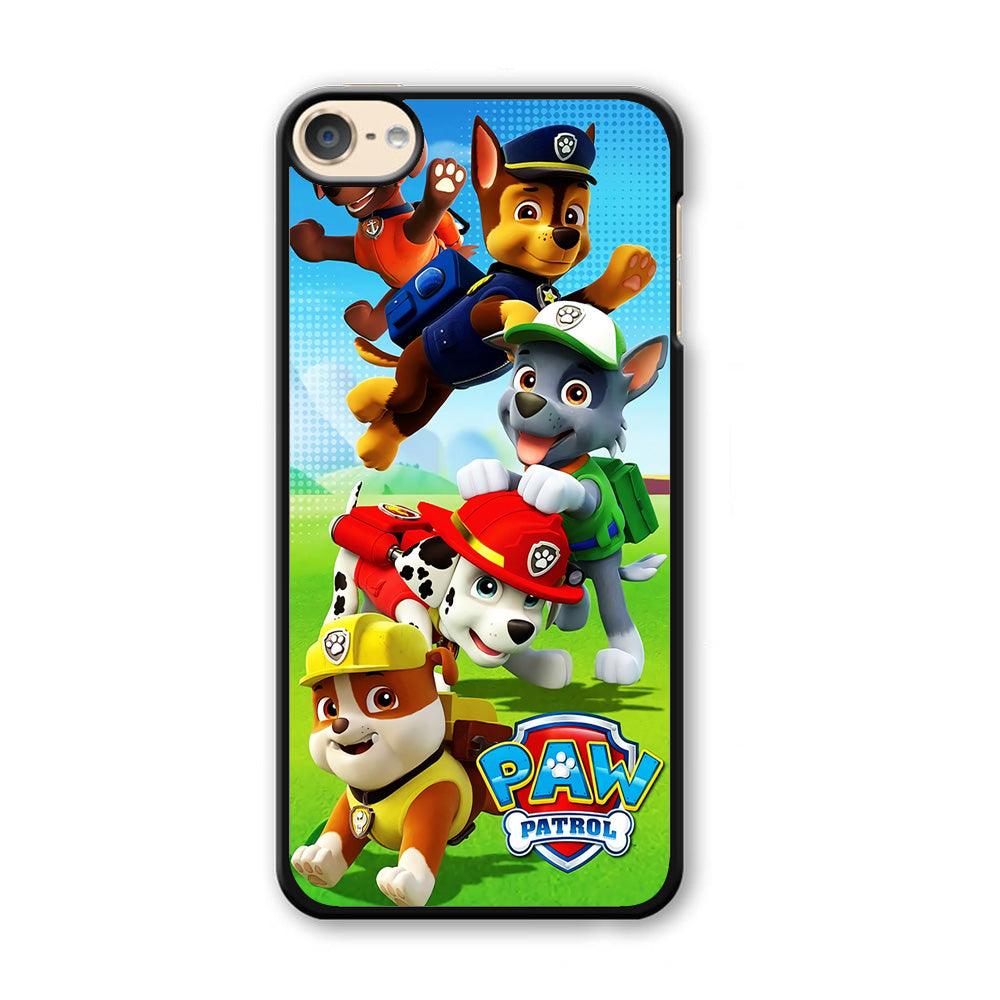 Paw Patrol Five Dogs iPod Touch 6 Case-Plastic / Full Wrap (3D Case)-Xtracase