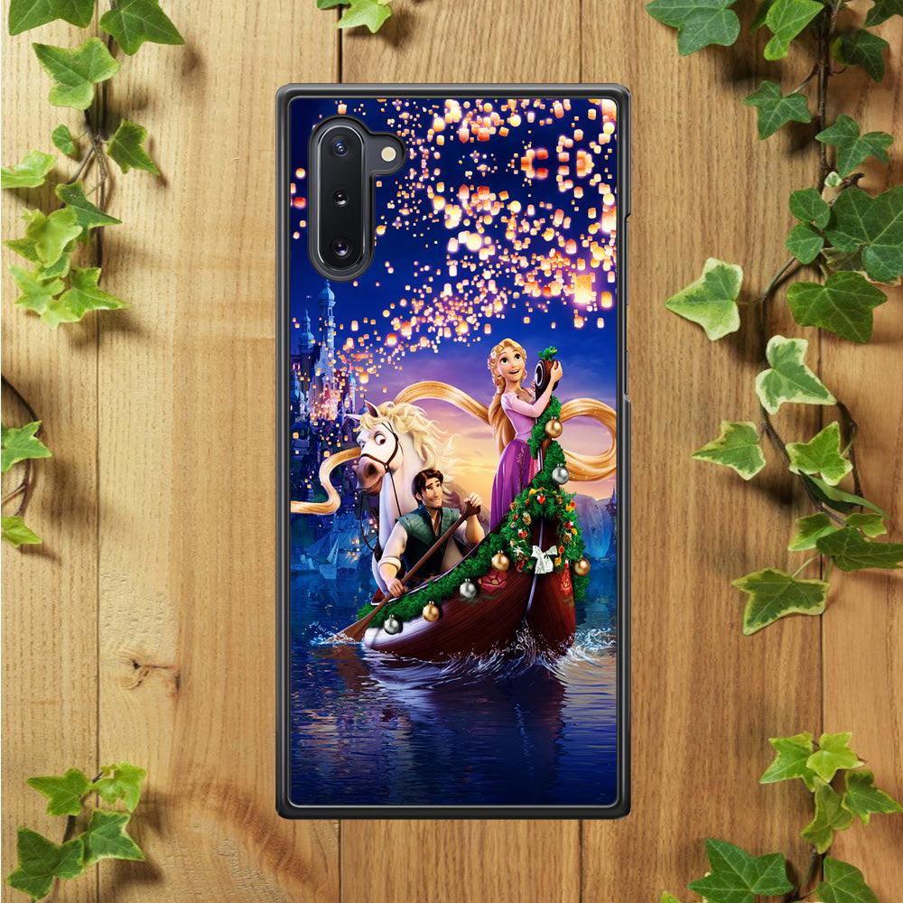 Princess Rapunzel Samsung Galaxy Note 10 Case-Rubber / Black (2D Case)-Xtracase