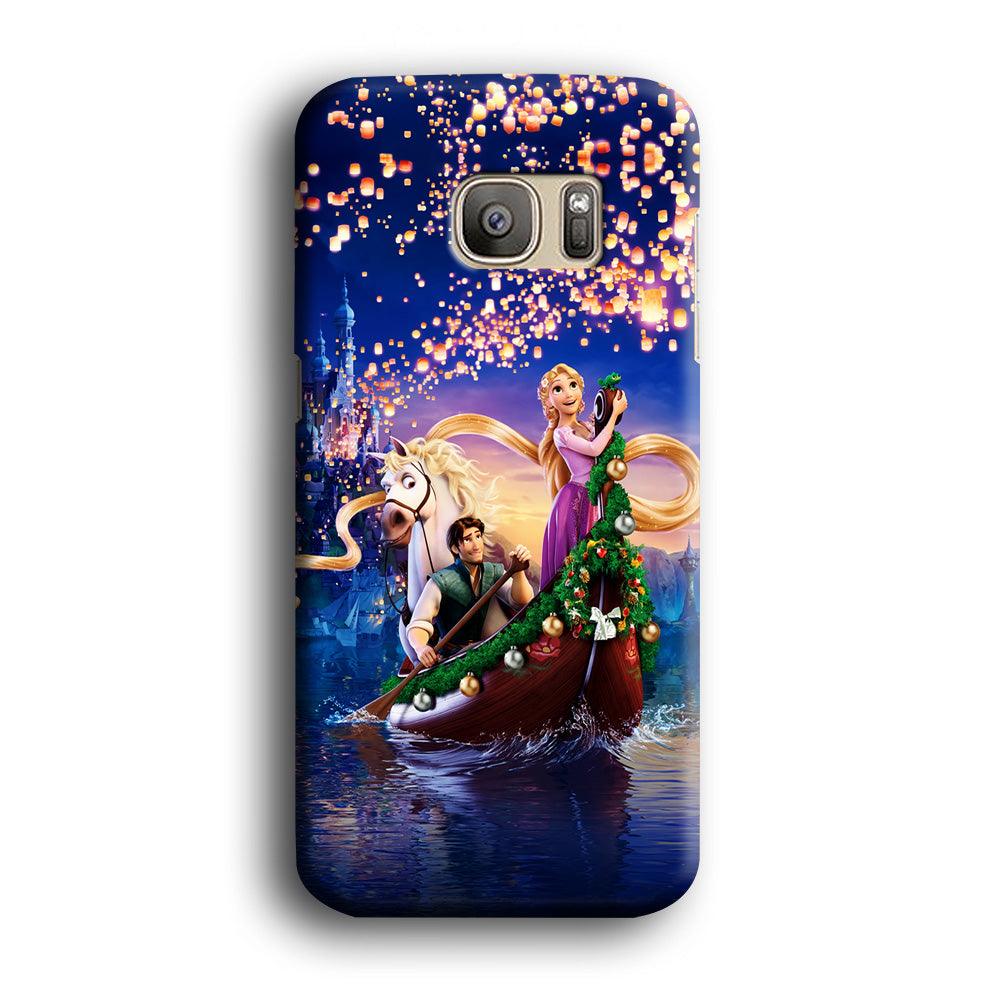 Princess Rapunzel Samsung Galaxy S7 Edge Case-Plastic / Full Wrap (3D Case)-Xtracase