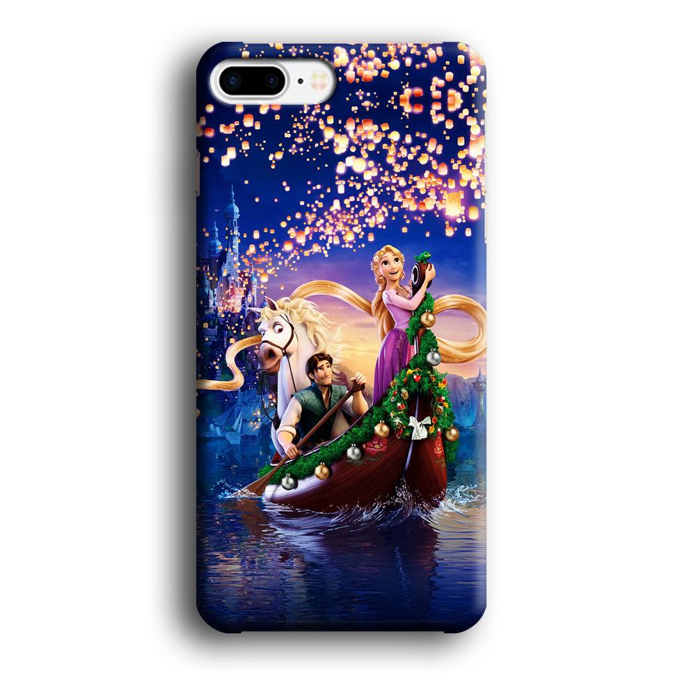Princess Rapunzel iPhone 8 Plus Case-Plastic / Full Wrap (3D Case)-Xtracase