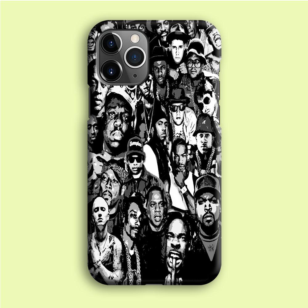 Rap Legends Notorious iPhone 12 Pro Max Case-Plastic / Full Wrap (3D Case)-Xtracase
