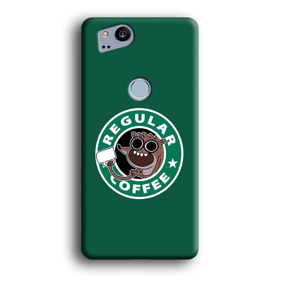 Regular Coffee Google Pixel 2 3D Case-Xtracase