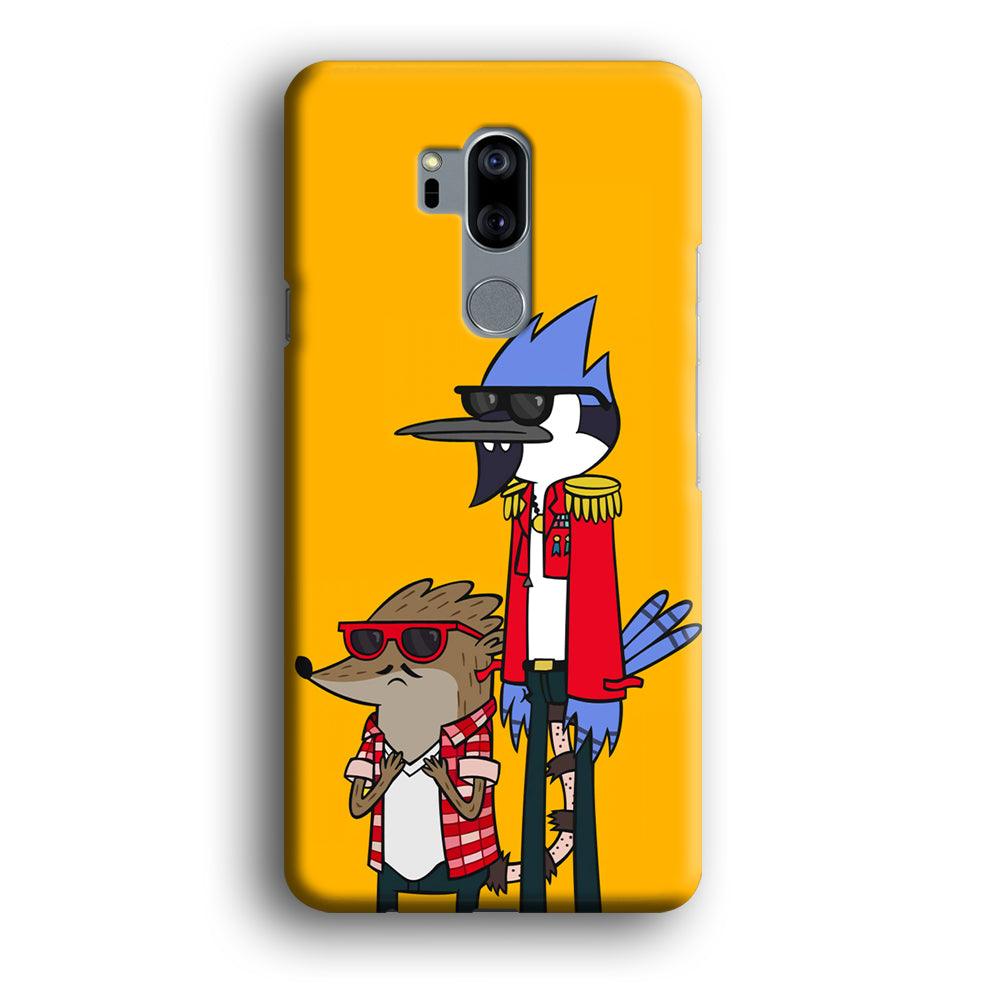 Regular Show Rigby and Mordecai LG G7 ThinQ 3D Case-Xtracase