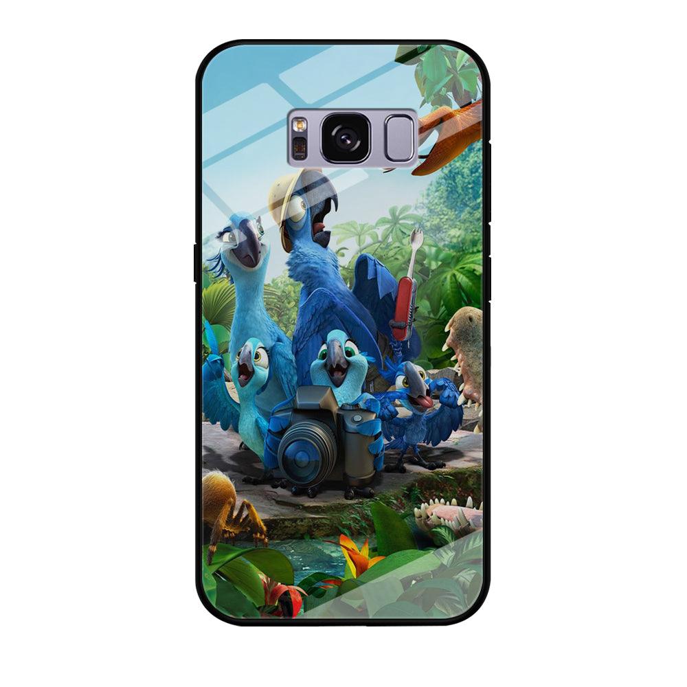 Rio Tour in The Forest Samsung Galaxy S8 Case-Tempered Glass Case-Xtracase