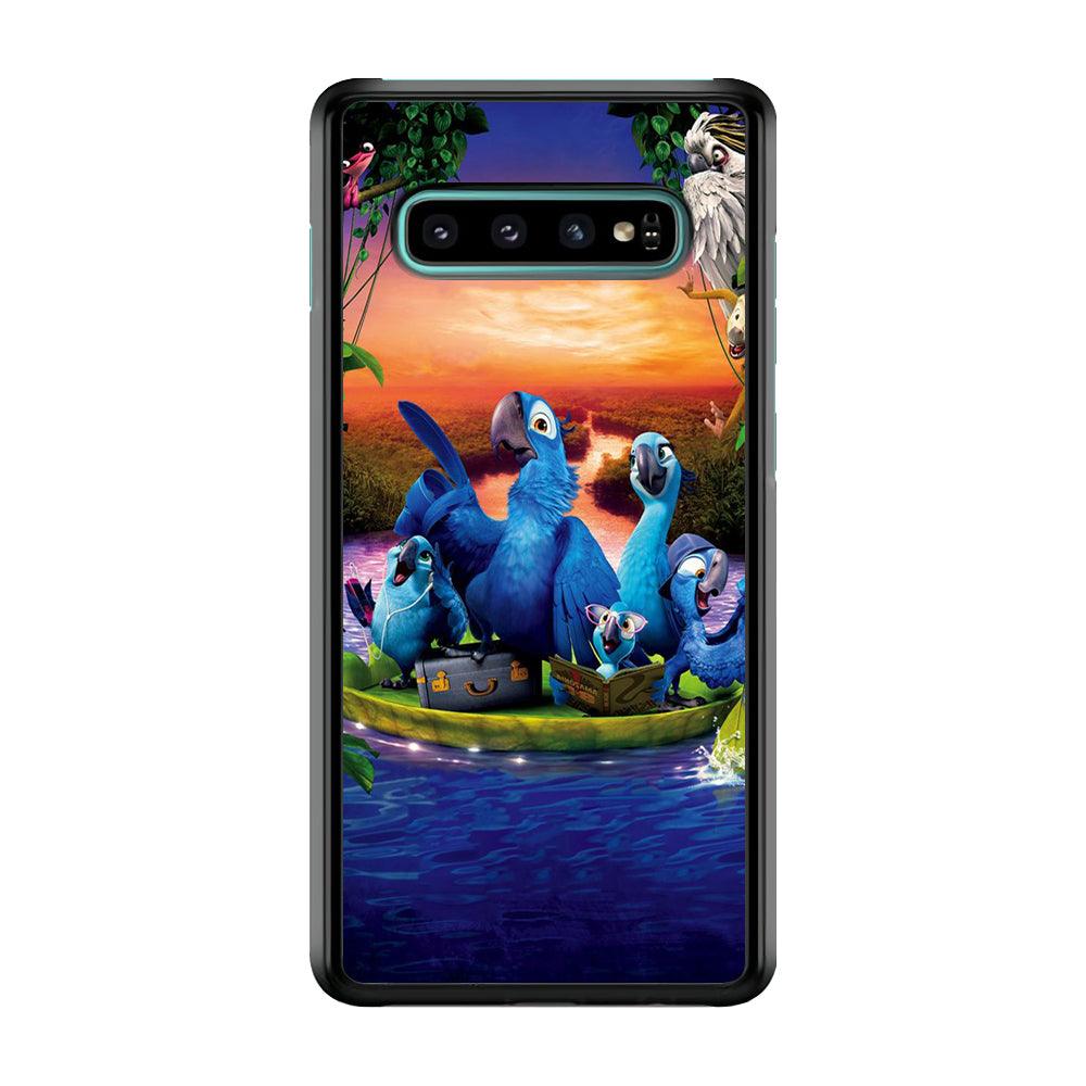 Rio Tour on The River Samsung Galaxy S10 Case-Plastic / Full Wrap (3D Case)-Xtracase