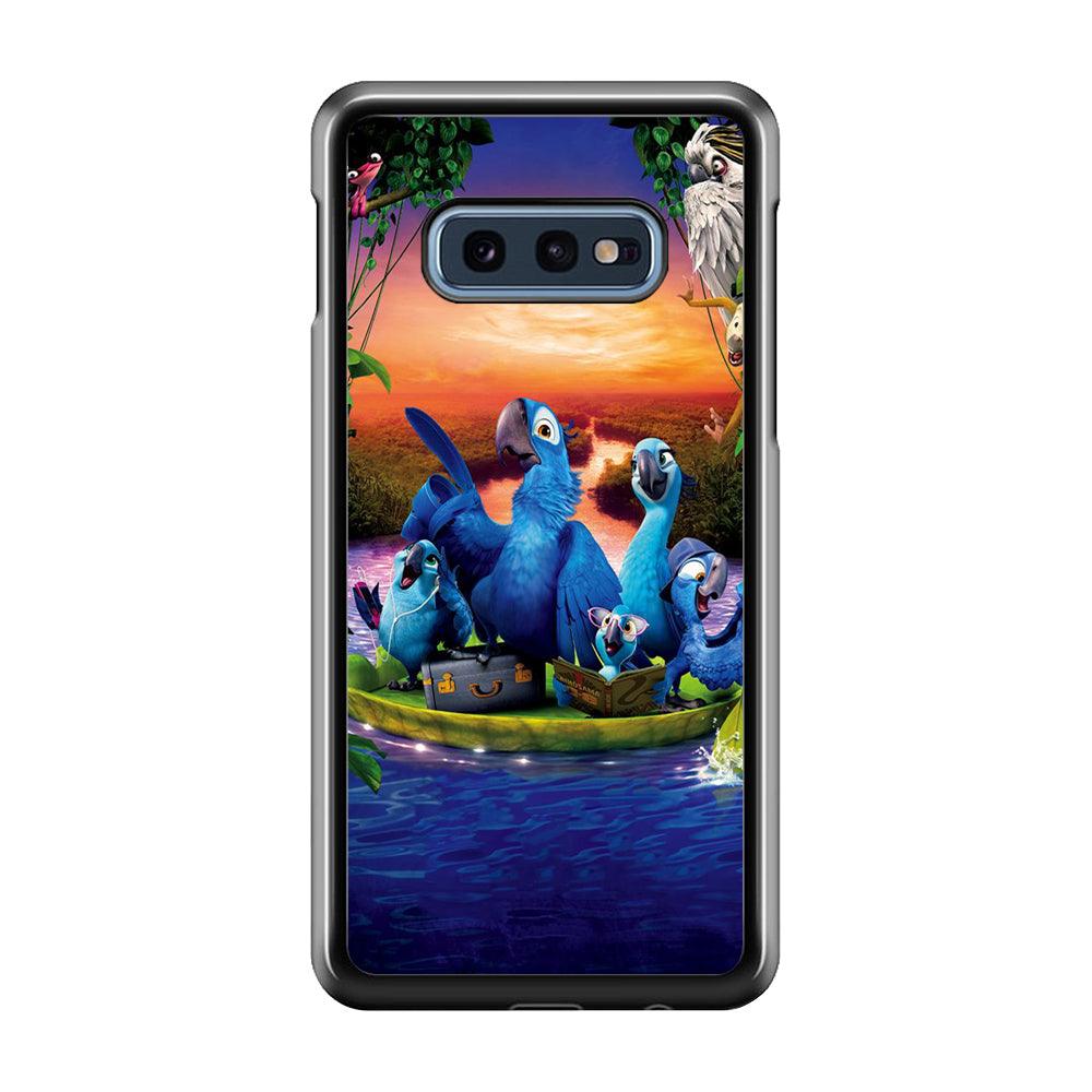 Rio Tour on The River Samsung Galaxy S10E Case-Plastic / Full Wrap (3D Case)-Xtracase