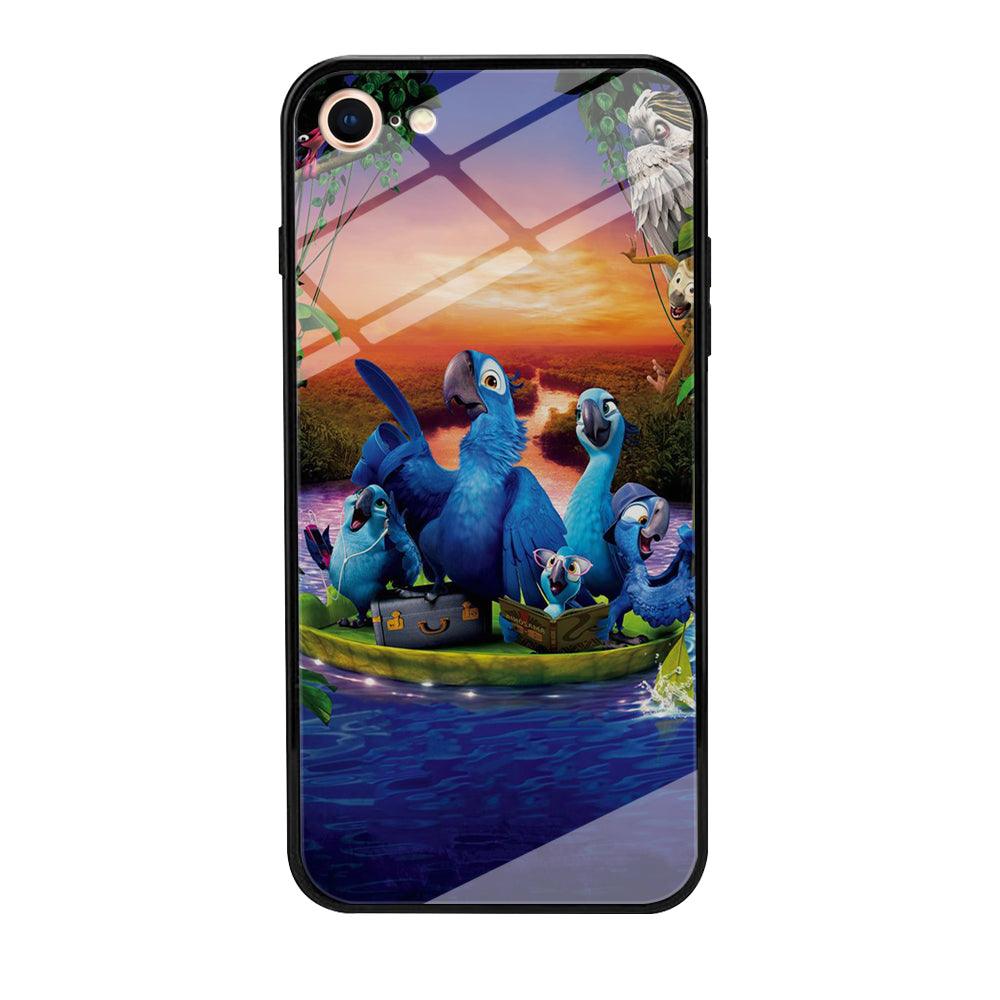 Rio Tour on The River iPhone 8 Case-Tempered Glass Case-Xtracase