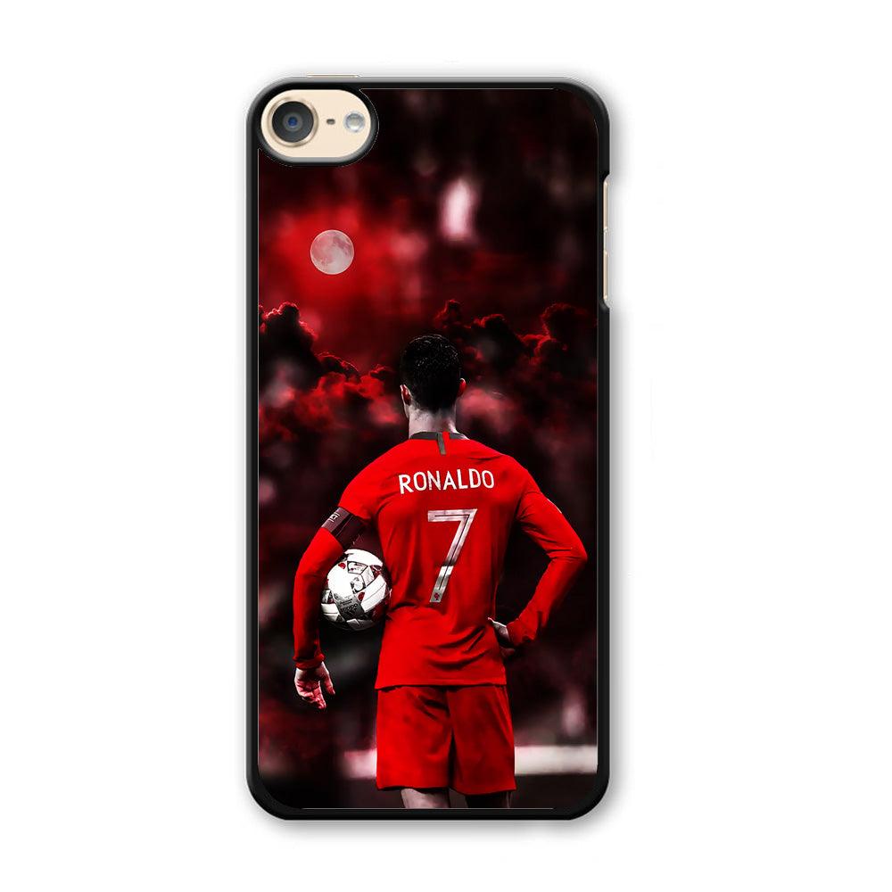 Ronaldo CR7 iPod Touch 6 Case-Plastic / Black (2D Case)-Xtracase