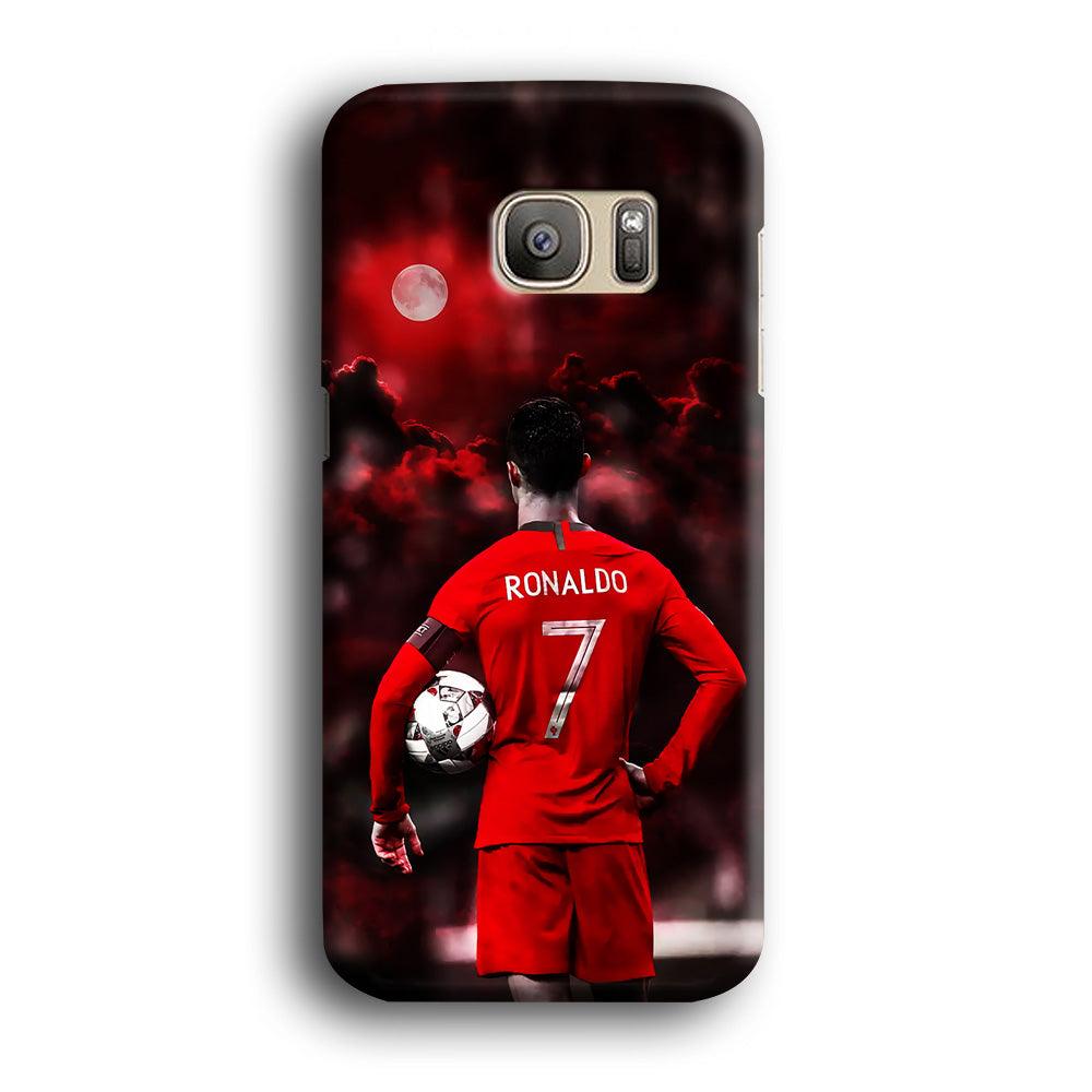 Ronaldo CR7 Samsung Galaxy S7 Edge Case-Plastic / Full Wrap (3D Case)-Xtracase