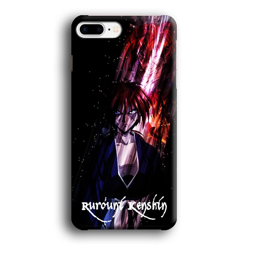 Samurai X Rurouni Kenshin iPhone 8 Plus Case-Plastic / Full Wrap (3D Case)-Xtracase