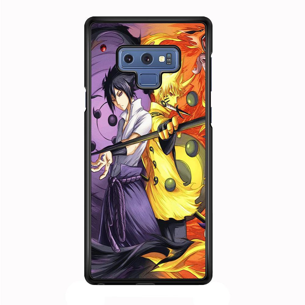 Sasuke Naruto Samsung Galaxy Note 9 Case-Plastic / Full Wrap (3D Case)-Xtracase