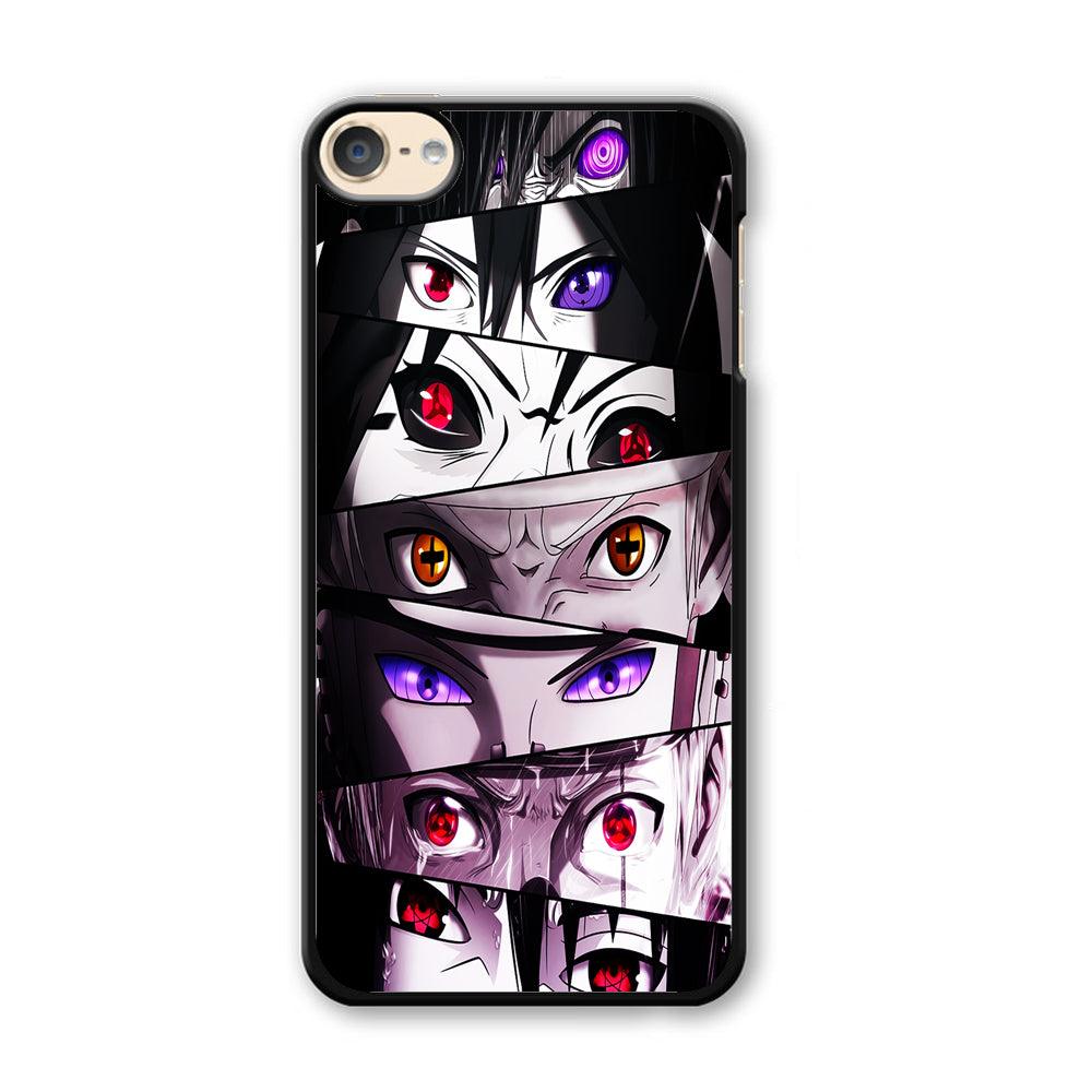 Sharingan Eyes Collection iPod Touch 6 Case-Plastic / Black (2D Case)-Xtracase