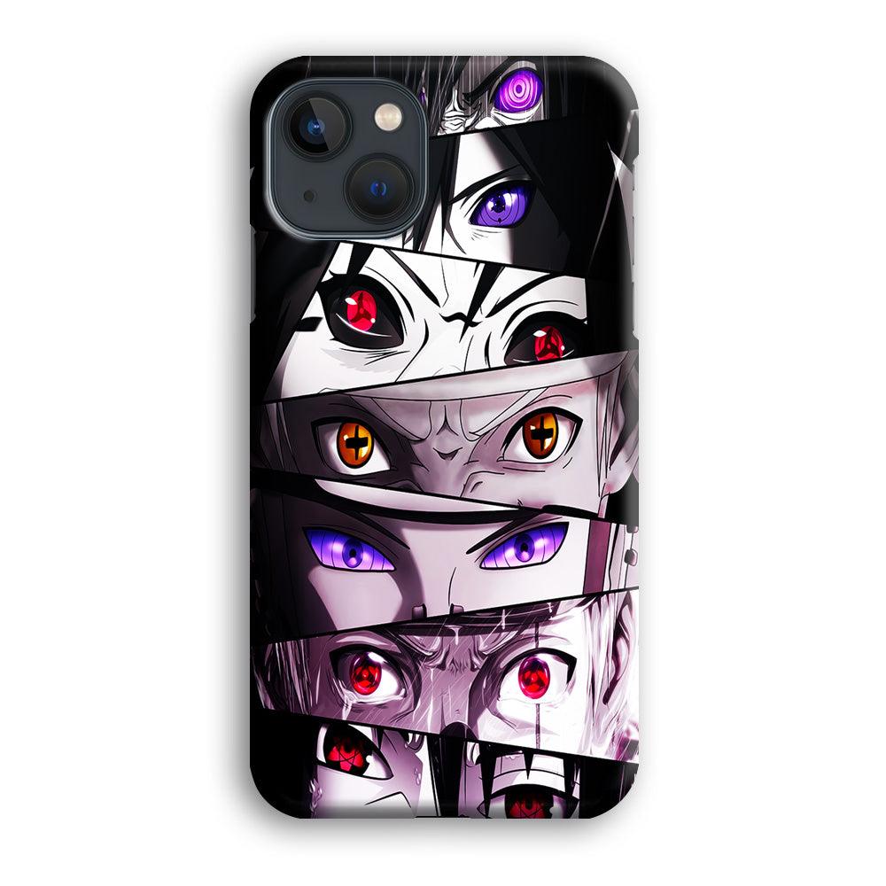 Sharingan Eyes Collection iPhone 13 Mini Case-Plastic / Full Wrap (3D Case)-Xtracase