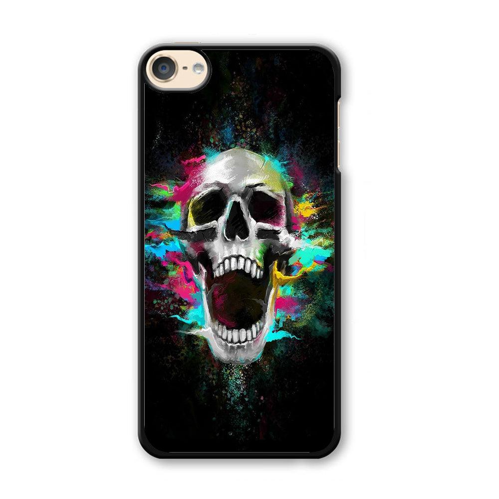 Skull Art 003 iPod Touch 6 Case-Plastic / Full Wrap (3D Case)-Xtracase