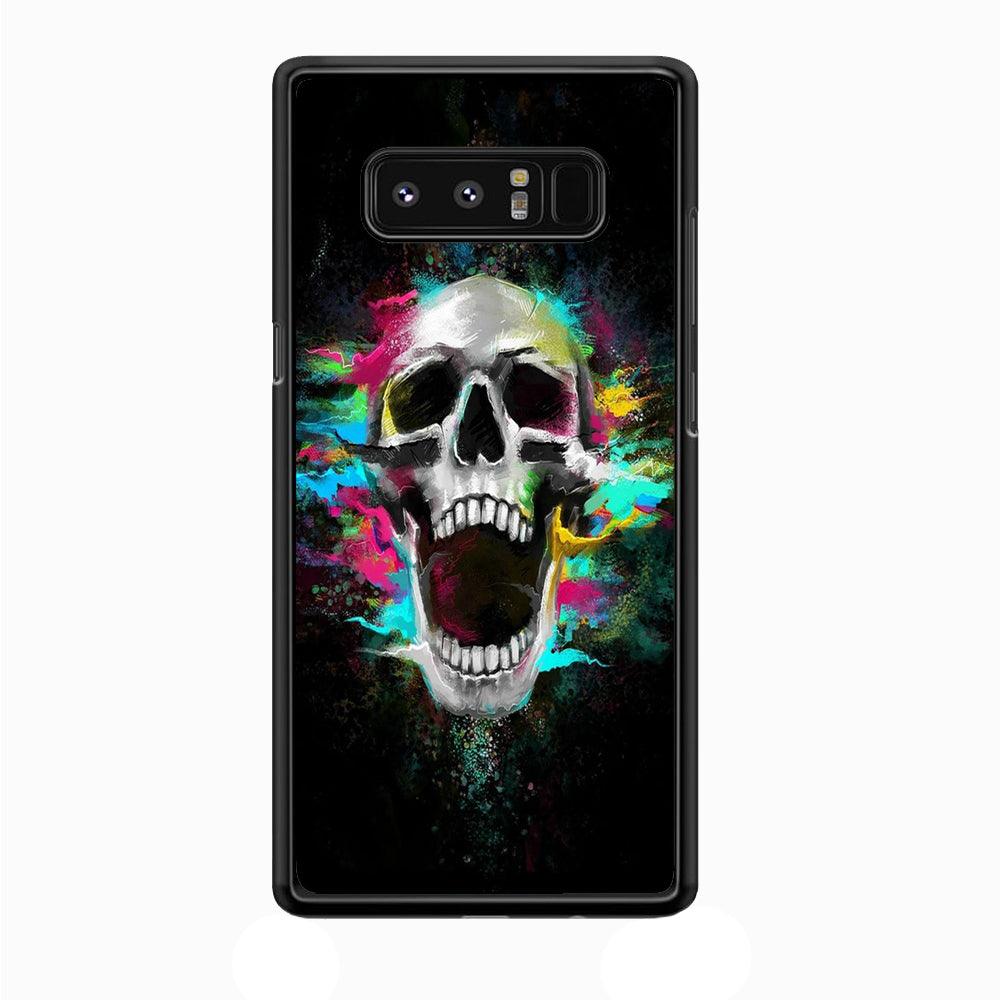 Skull Art 003 Samsung Galaxy Note 8 Case-Plastic / Full Wrap (3D Case)-Xtracase