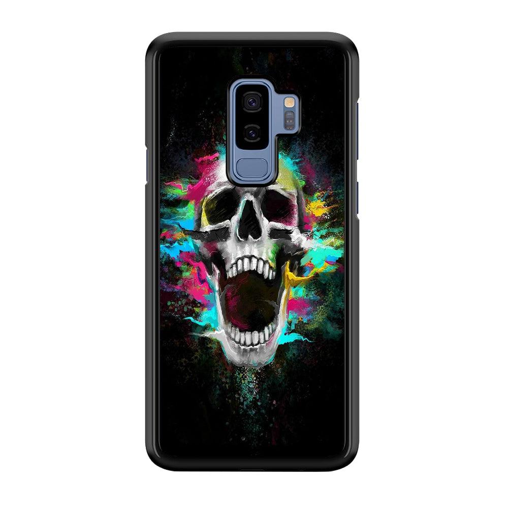 Skull Art 003 Samsung Galaxy S9 Plus Case-Plastic / Full Wrap (3D Case)-Xtracase