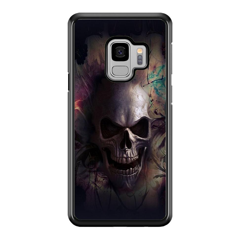 Skull Art 004 Samsung Galaxy S9 Case-Plastic / Full Wrap (3D Case)-Xtracase