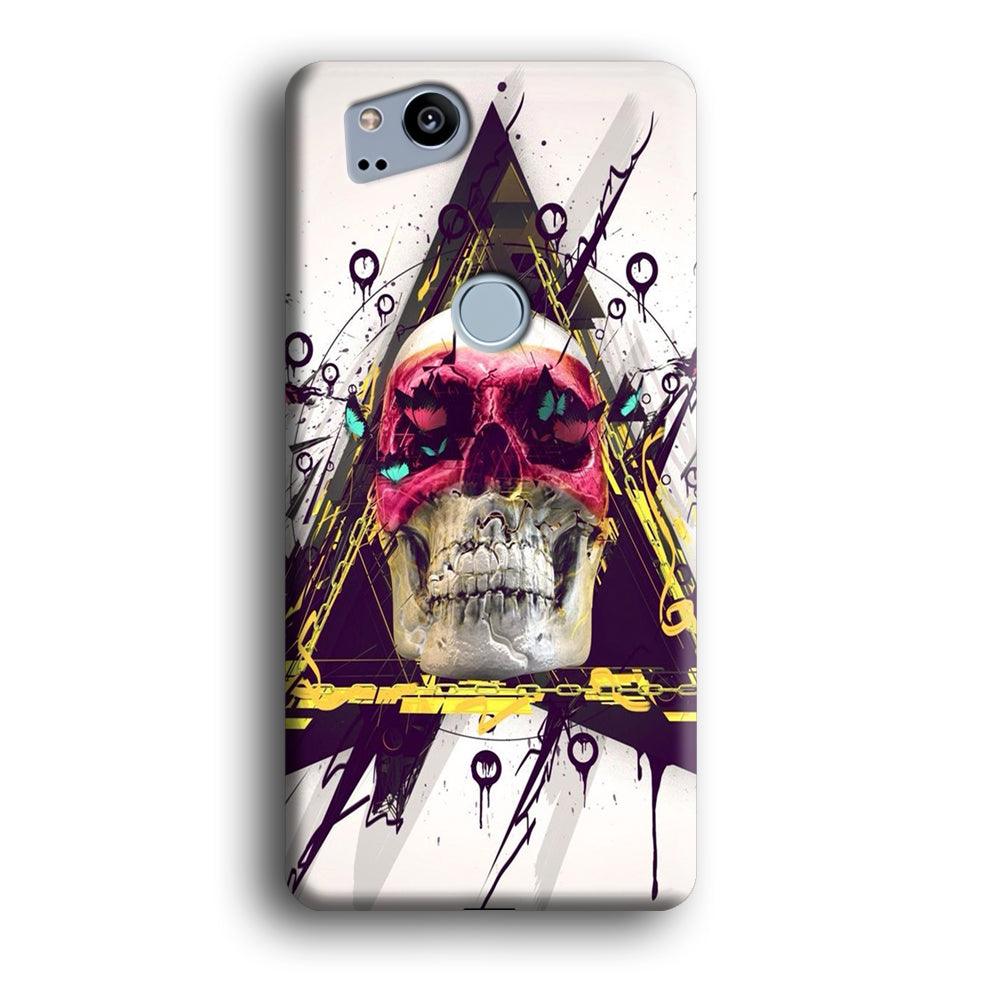 Skull Art 002 Google Pixel 2 3D Case-Xtracase