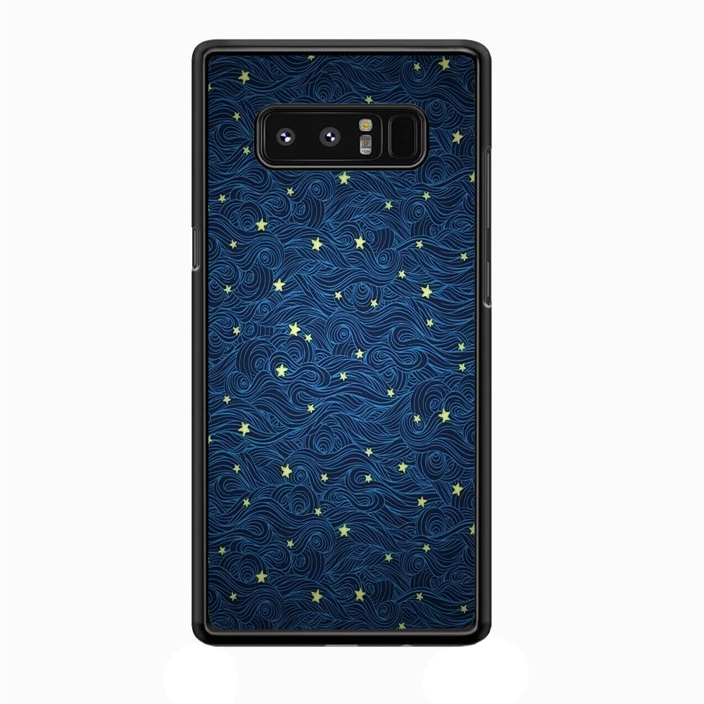 Sky painting art 001 Samsung Galaxy Note 8 Case-Plastic / Full Wrap (3D Case)-Xtracase