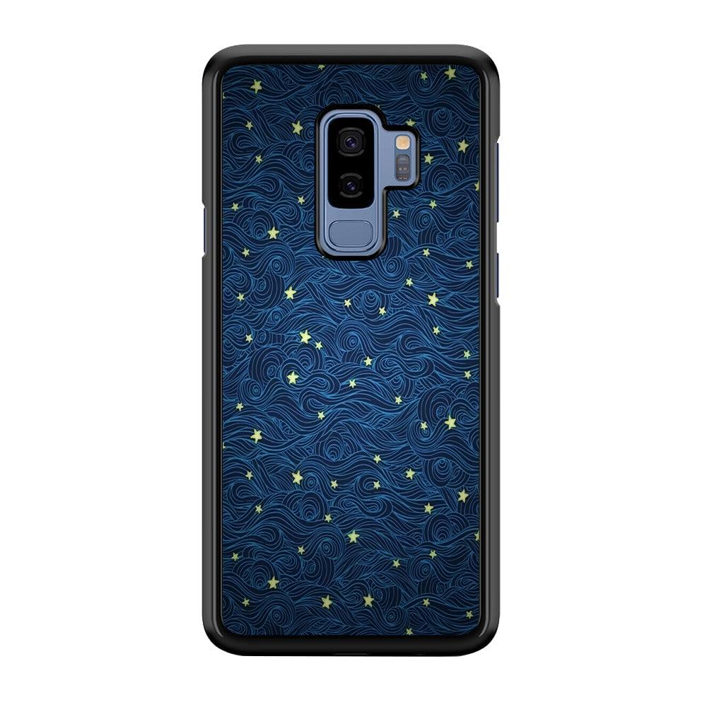 Sky painting art 001 Samsung Galaxy S9 Plus Case-Plastic / Full Wrap (3D Case)-Xtracase