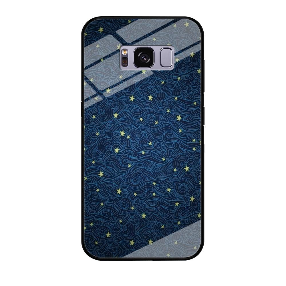 Sky painting art 001 Samsung Galaxy S8 Case-Tempered Glass Case-Xtracase