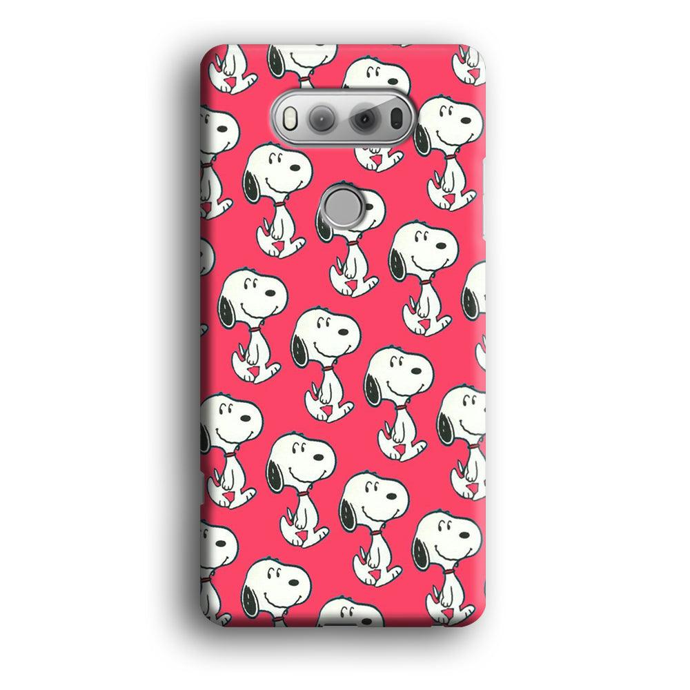 Snoopy Pattern Red LG V20 3D Case-Xtracase