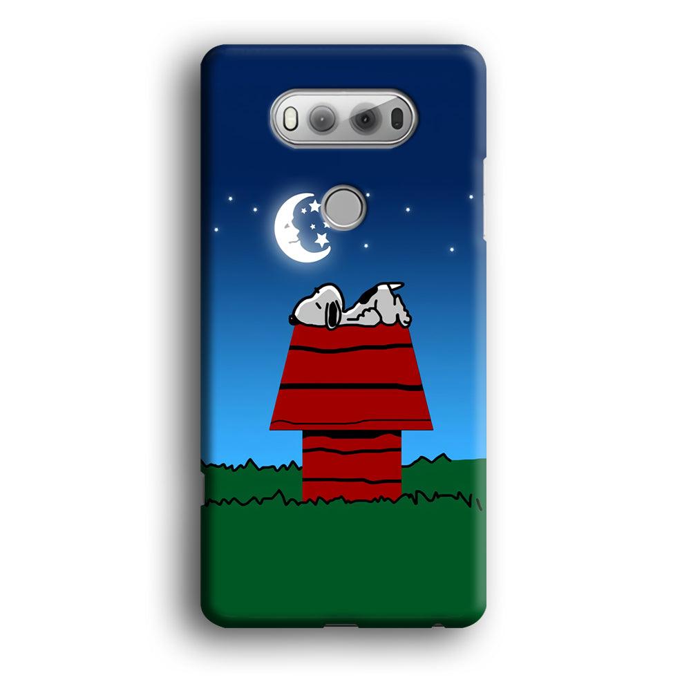 Snoopy Sleeps at Night LG V20 3D Case-Xtracase