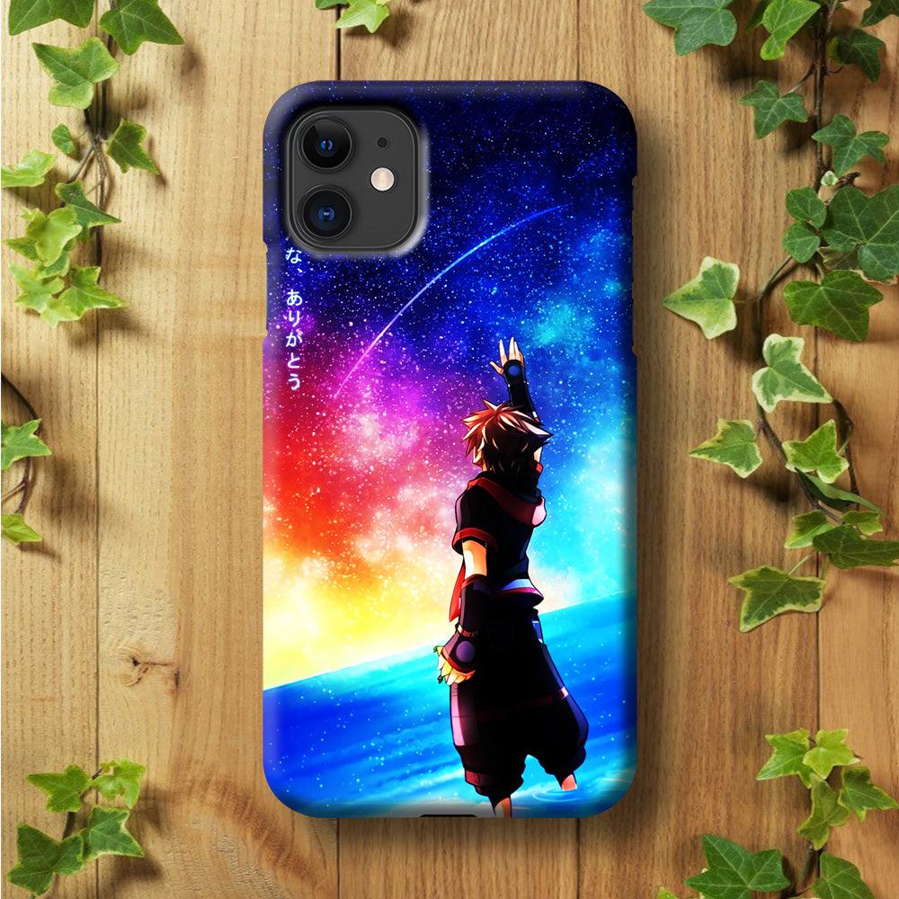 Sora Kingdom Hearts iPhone 11 Case-Plastic / Full Wrap (3D Case)-Xtracase