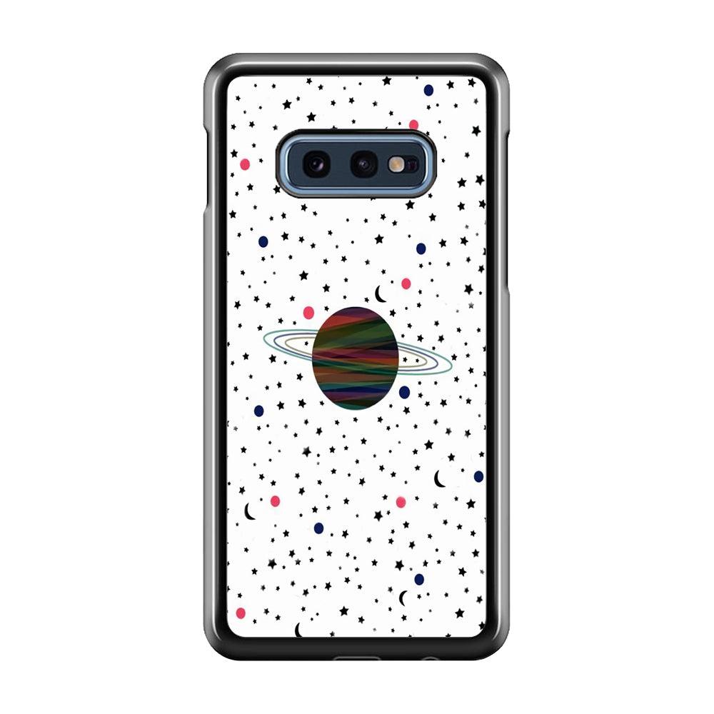 Space Pattern 001 Samsung Galaxy S10E Case-Plastic / Full Wrap (3D Case)-Xtracase