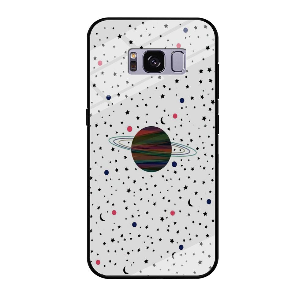 Space Pattern 001 Samsung Galaxy S8 Case-Tempered Glass Case-Xtracase
