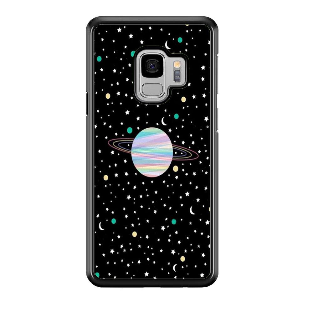 Space Pattern 002 Samsung Galaxy S9 Case-Plastic / Full Wrap (3D Case)-Xtracase