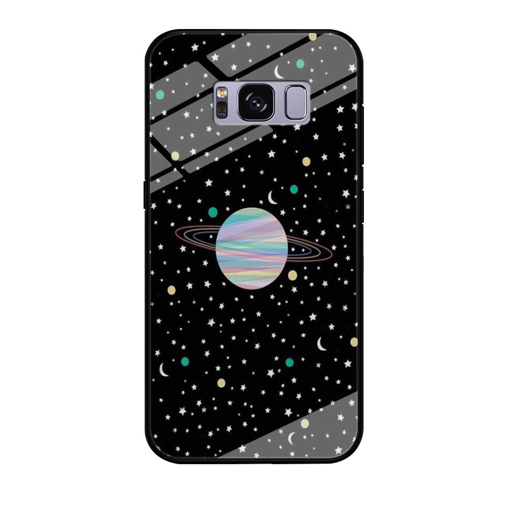 Space Pattern 002 Samsung Galaxy S8 Case-Tempered Glass Case-Xtracase