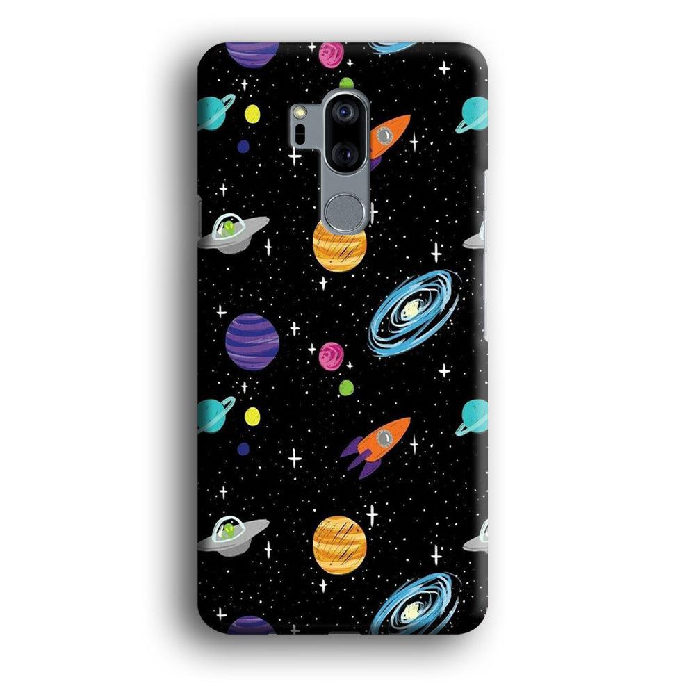 Space Pattern 003 LG G7 ThinQ 3D Case-Xtracase