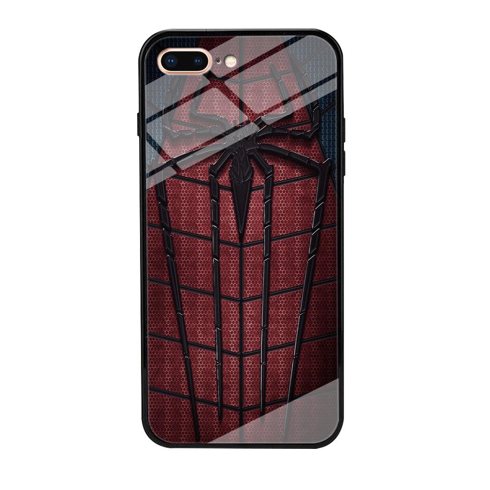 Spiderman 001 iPhone 8 Plus Case-Tempered Glass Case-Xtracase