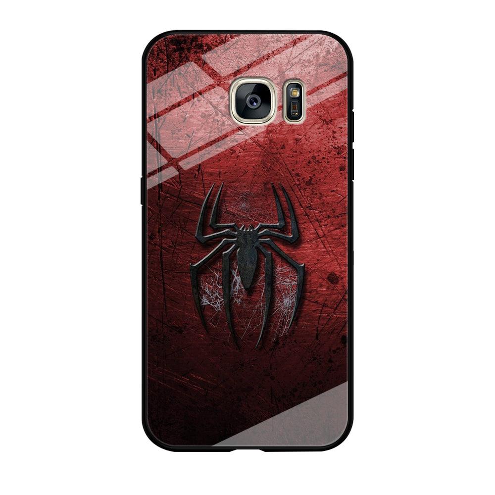 Spiderman 002 Samsung Galaxy S7 Edge Case-Tempered Glass Case-Xtracase