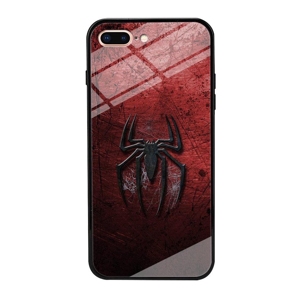 Spiderman 002 iPhone 8 Plus Case-Tempered Glass Case-Xtracase