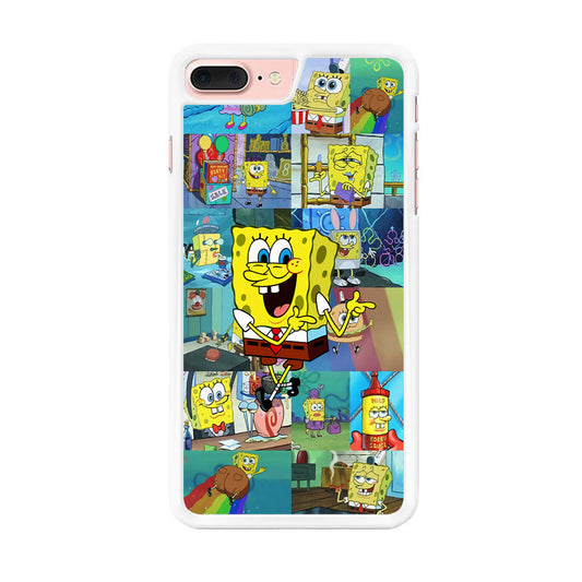 Spongebob Cartoon Aesthetic  iPhone 7 Plus Case
