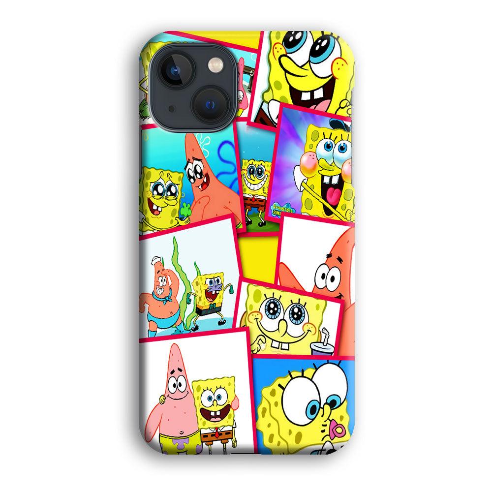 Spongebob Patrick Friendship iPhone 13 Case-Plastic / Full Wrap (3D Case)-Xtracase