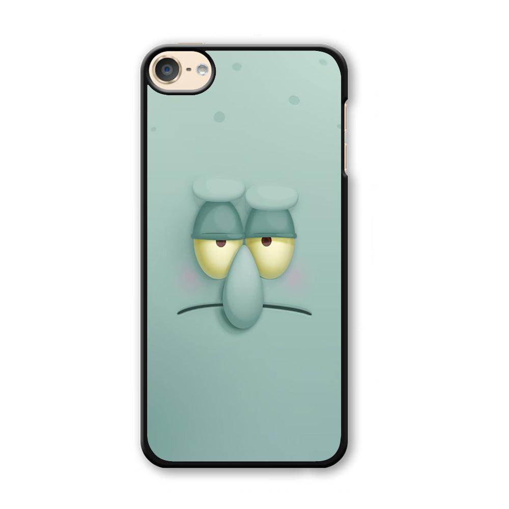 Squidward Tentacles Face iPod Touch 6 Case-Plastic / Full Wrap (3D Case)-Xtracase