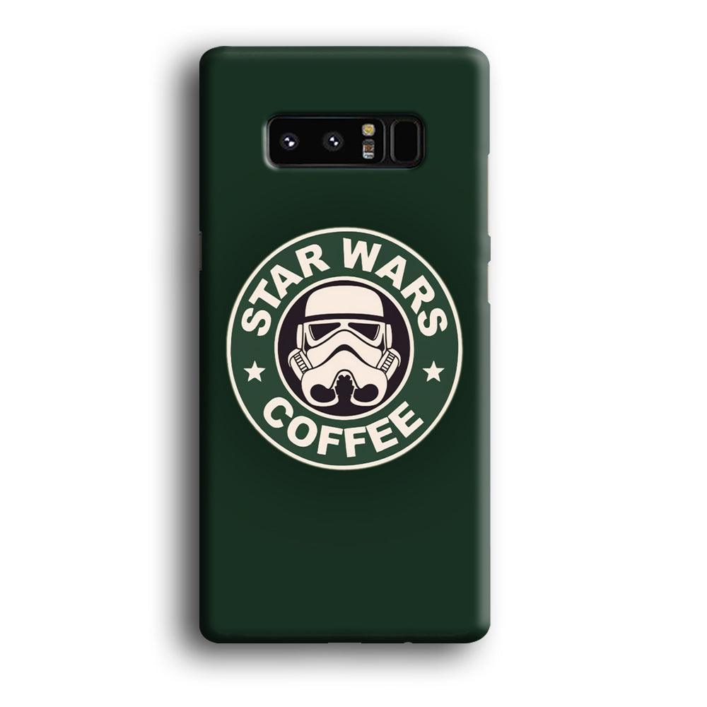 Star Wars Coffee Green Samsung Galaxy Note 8 3D Case-Xtracase