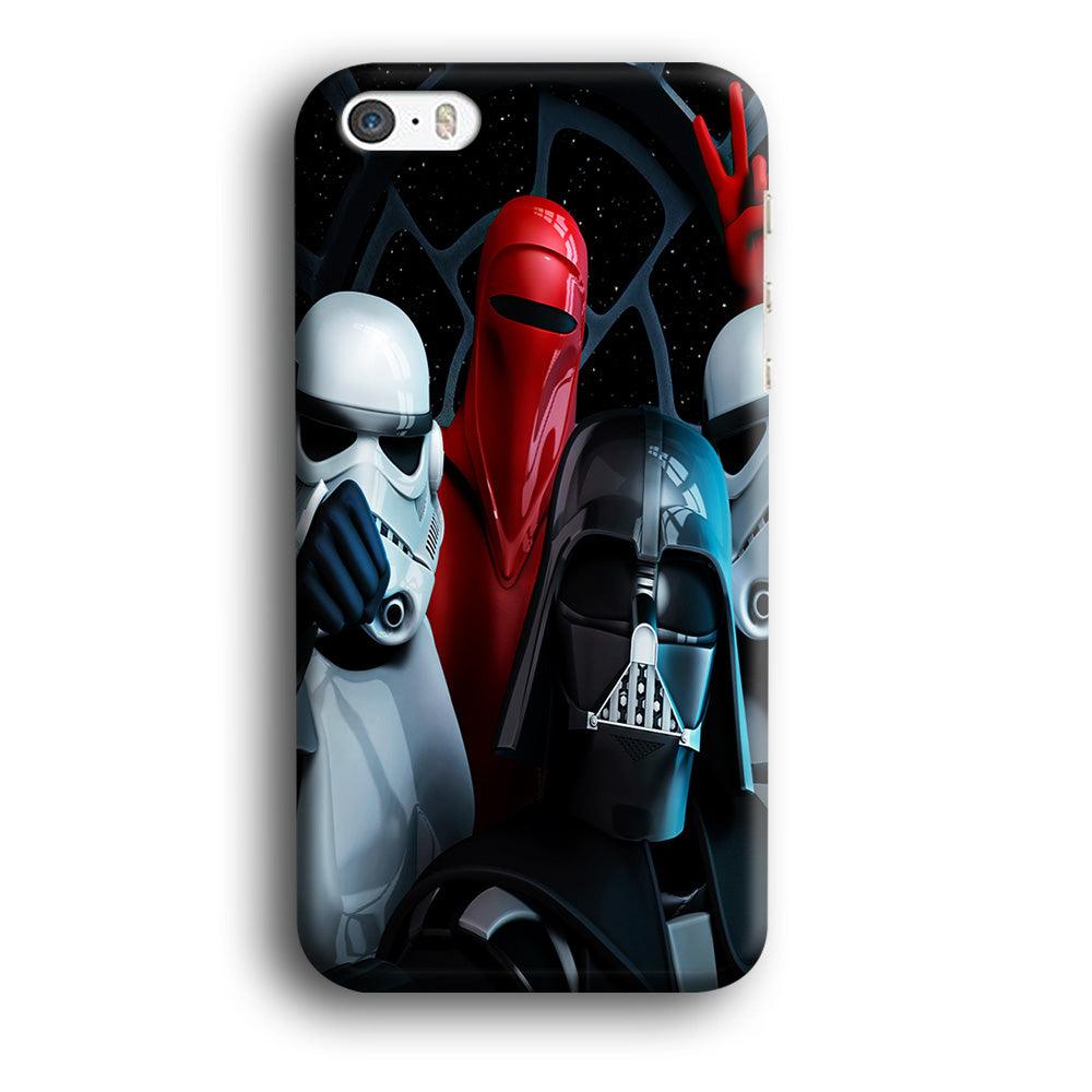 Star Wars Darth Vader Selfie iPhone 5 | 5s Case-Plastic / Full Wrap (3D Case)-Xtracase