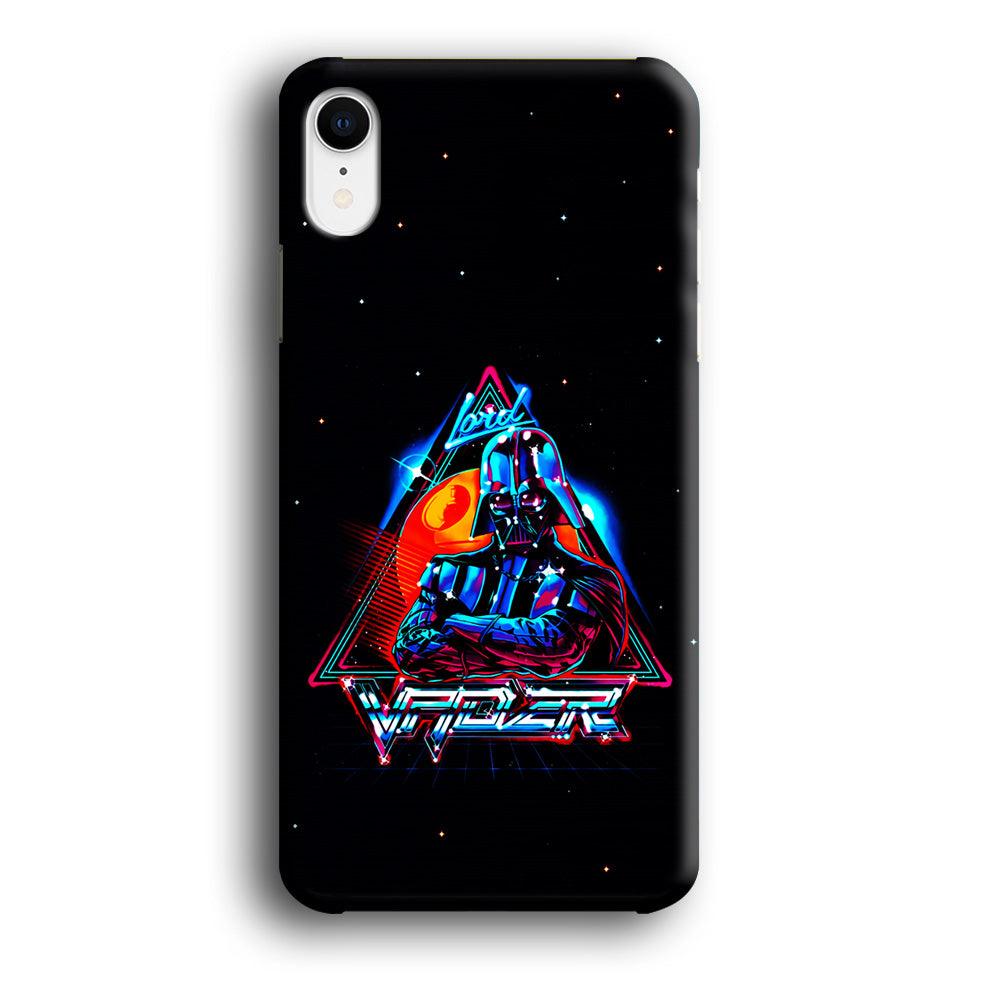 Star Wars Lord Vader iPhone XR Case-Plastic / Full Wrap (3D Case)-Xtracase